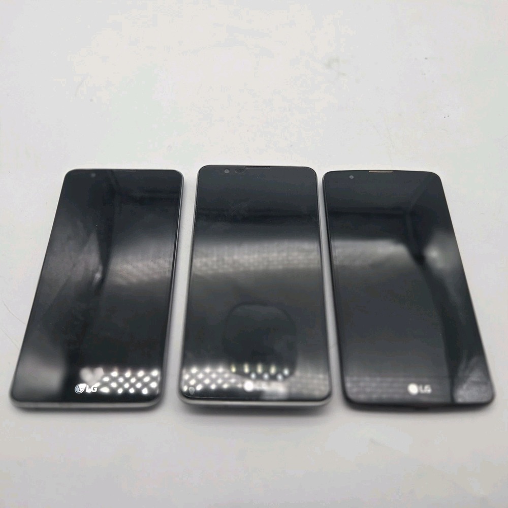 LG VS835 Verizon Smartphone & LG-550 Tmobile Lot Of 3 - For Parts Or Repair Read